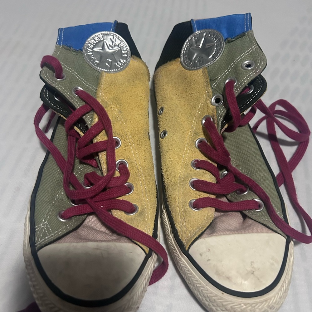 Multicolor Kids High-Top Sneakers